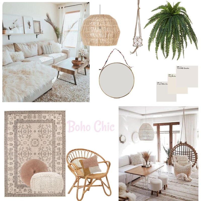 Boho Chic Mood Board Mood Board by moniqueparryinteriors on Style Sourcebook