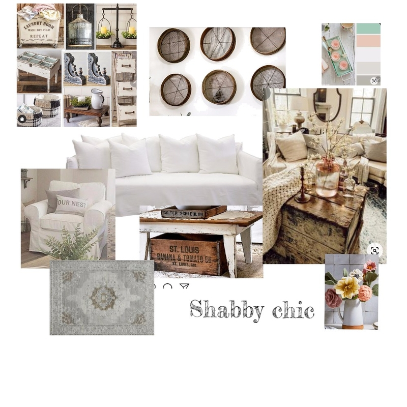shabby Chic Mood Board by alisha_barnhart@yahoo.com on Style Sourcebook