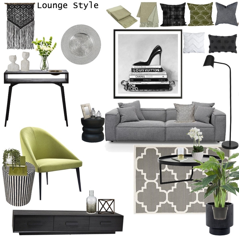 Dash of lime Mood Board by Debra Hopkins on Style Sourcebook