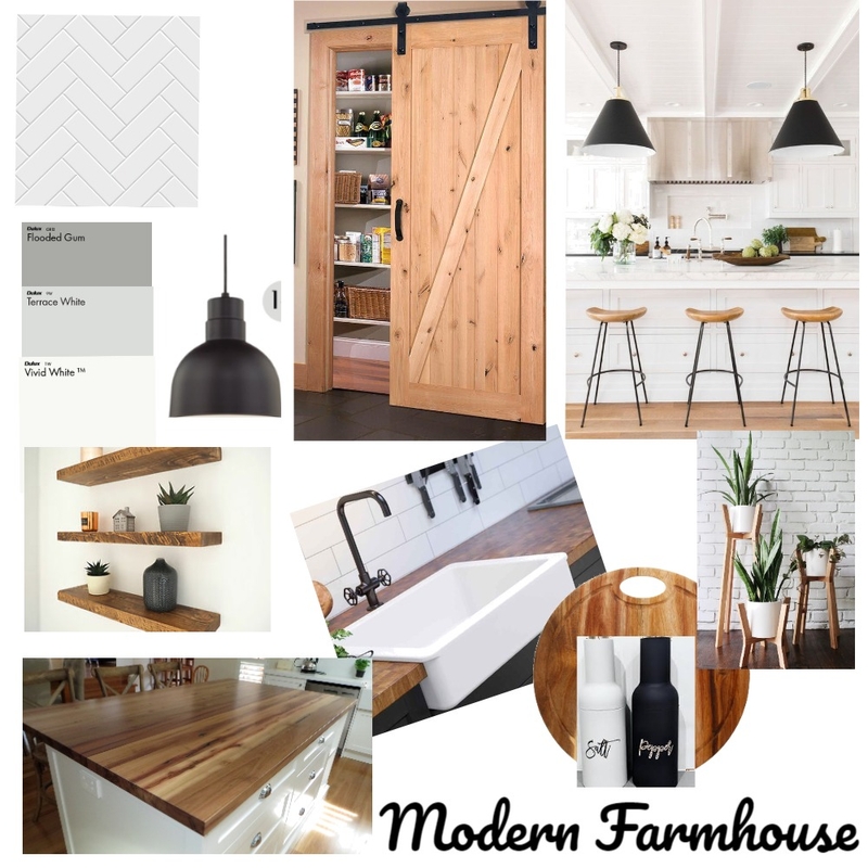 Modern Farmhouse kitchen Mood Board by ShaeForster on Style Sourcebook