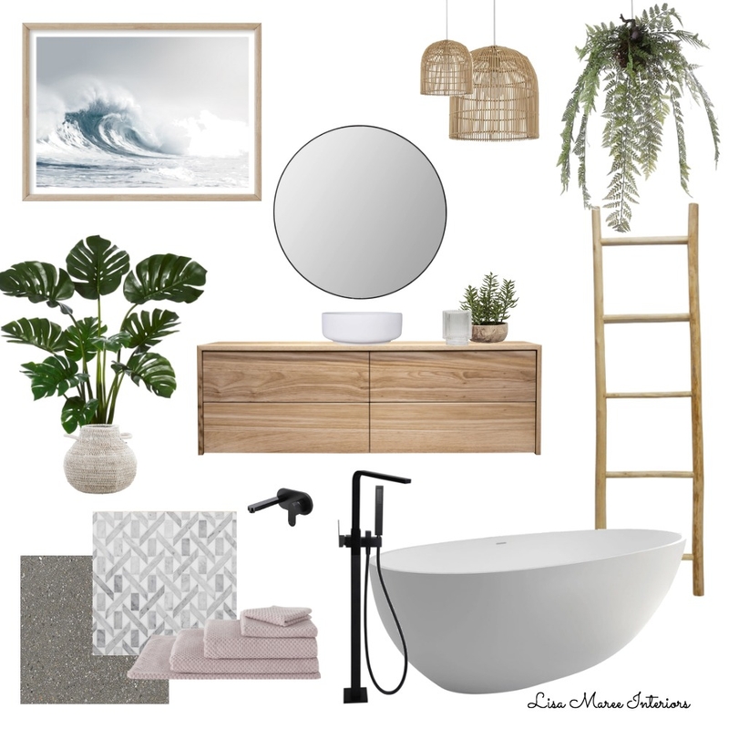 Master Bathroom Mood Board by Lisa Maree Interiors on Style Sourcebook