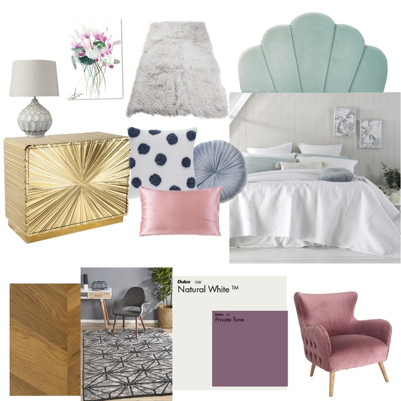 Hollywood Glamour Bedroom Mood Board Mood Board by Claire01 on Style Sourcebook