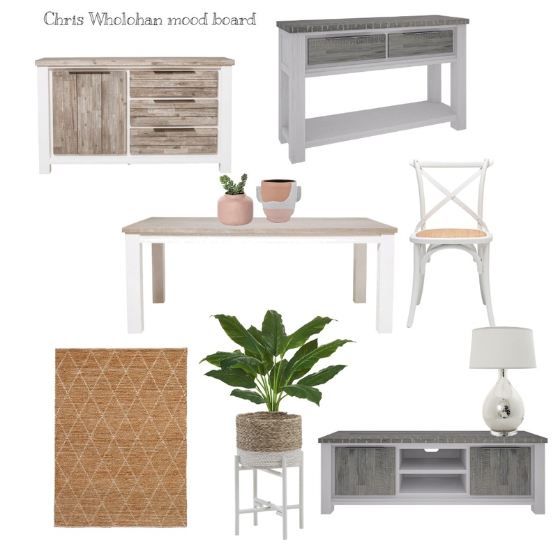 Chris Wholohan Mood Board by Oz Design Macgregor Store on Style Sourcebook