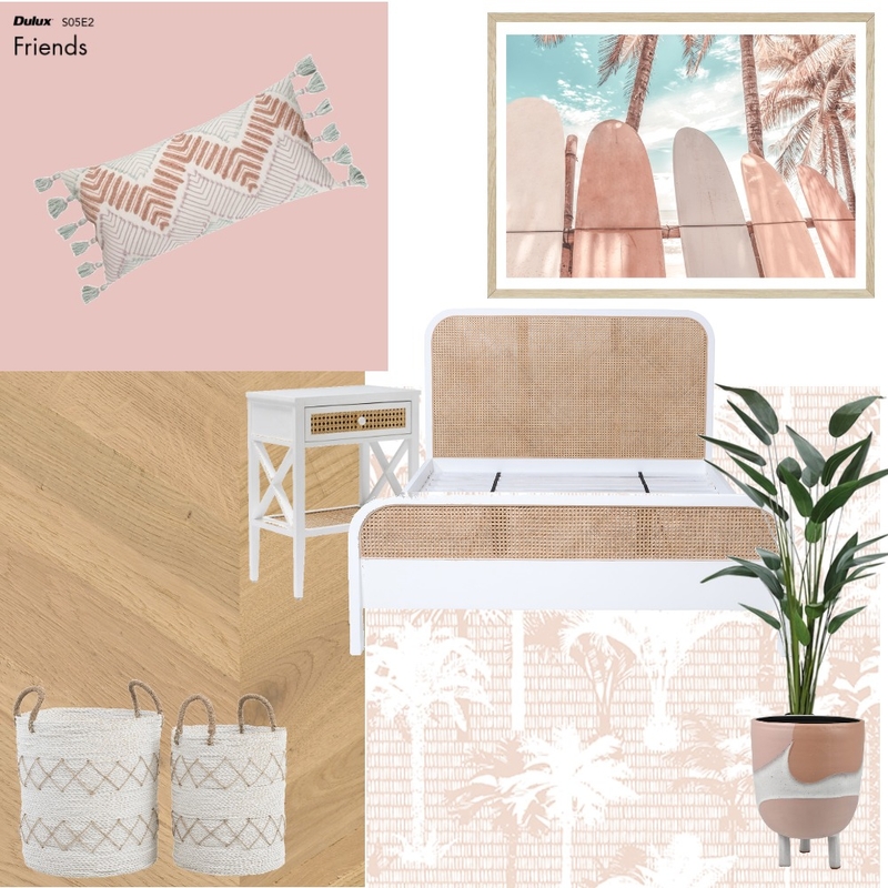 Pink Mood Bedroom Mood Board by Fresh Start Styling & Designs on Style Sourcebook