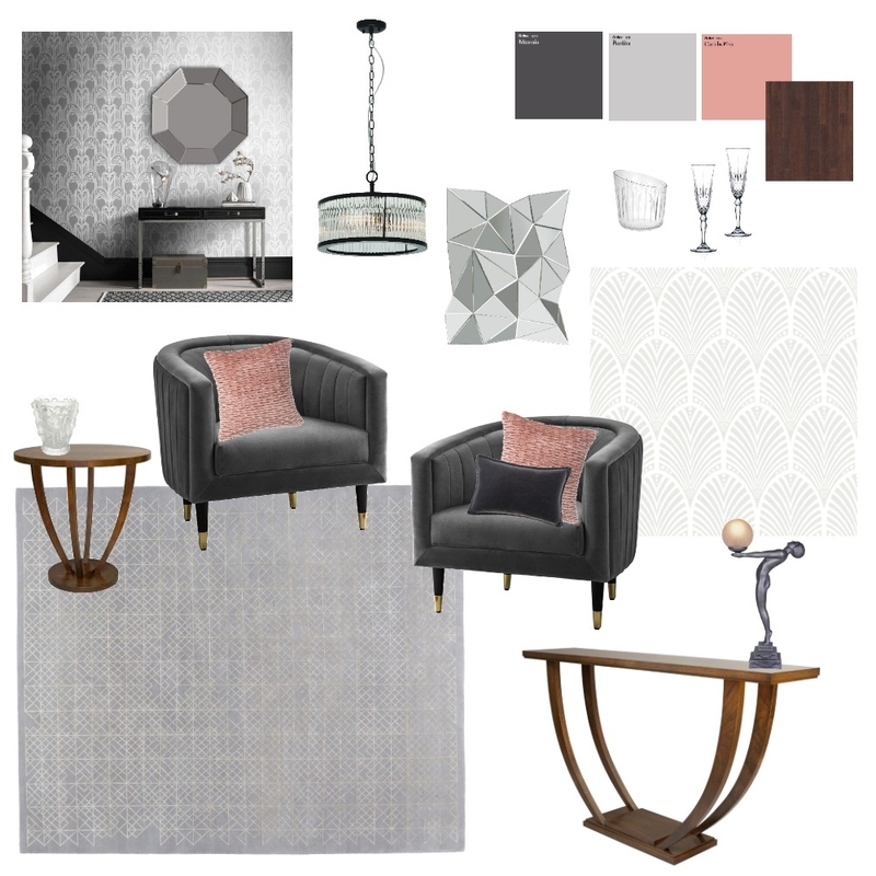 art deco mood board Mood Board by Anna Wood on Style Sourcebook