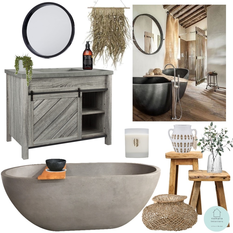 wabi sabi bathroom Mood Board by Valhalla Interiors on Style Sourcebook