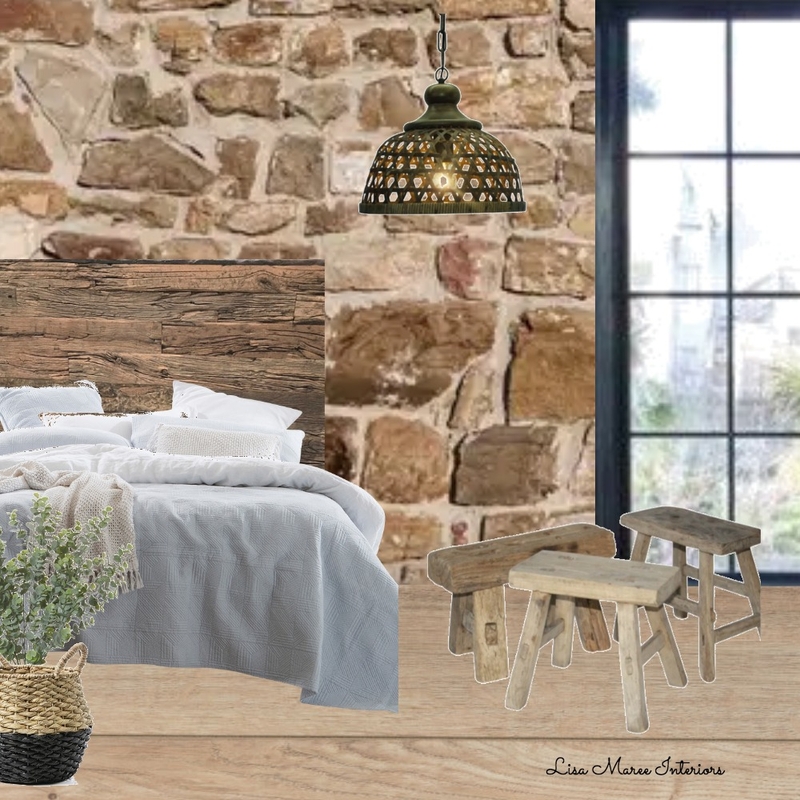 Rustic Bedroom Mood Board by Lisa Maree Interiors on Style Sourcebook