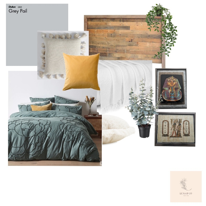 Bedroom restyle Mood Board by Luna & Co Interiors on Style Sourcebook