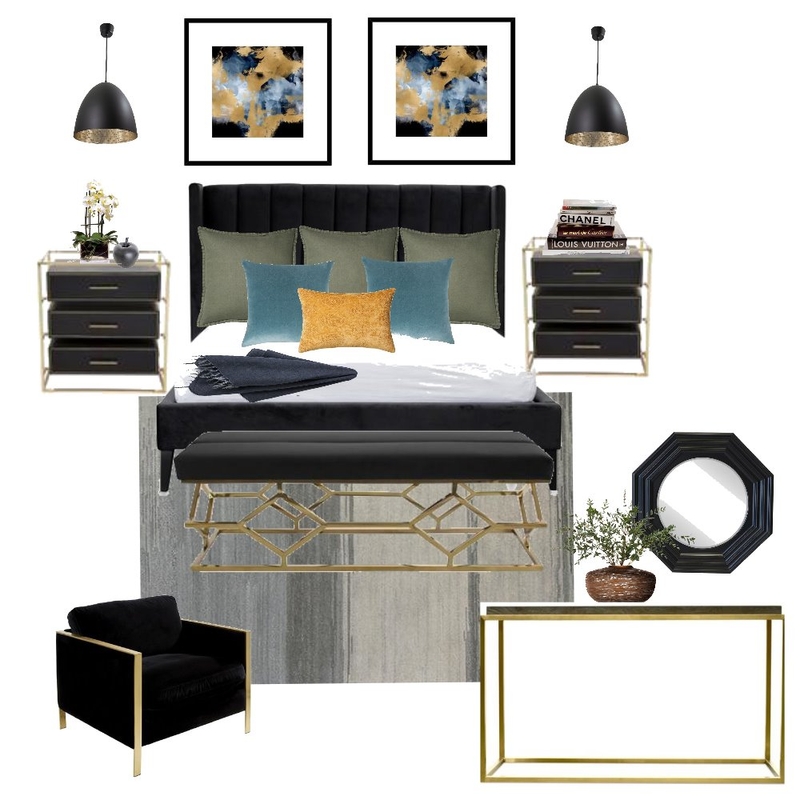 Luxury Master Mood Board by Coastal & Co  on Style Sourcebook