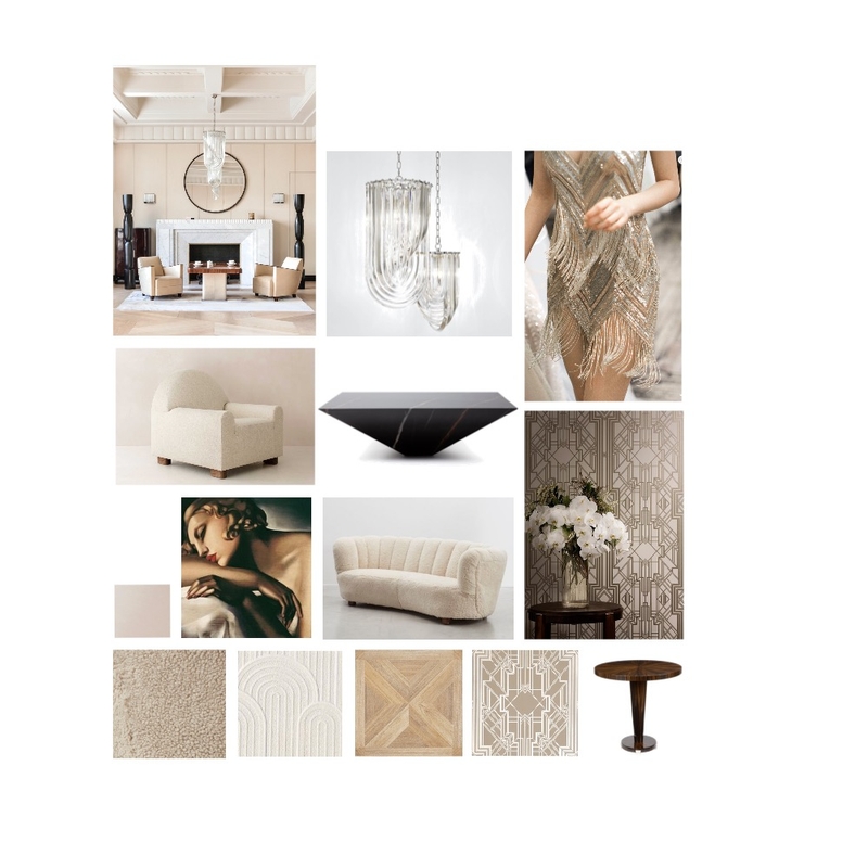 modern Art Deco Mood Board by Aleks interiors on Style Sourcebook