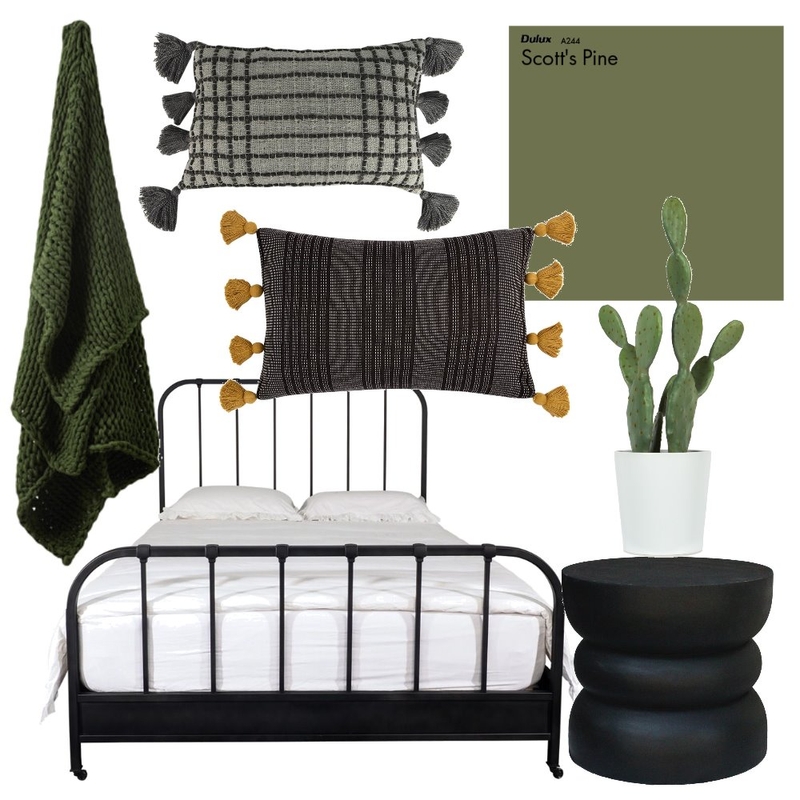 green bedroom Mood Board by CourtneyBaird on Style Sourcebook