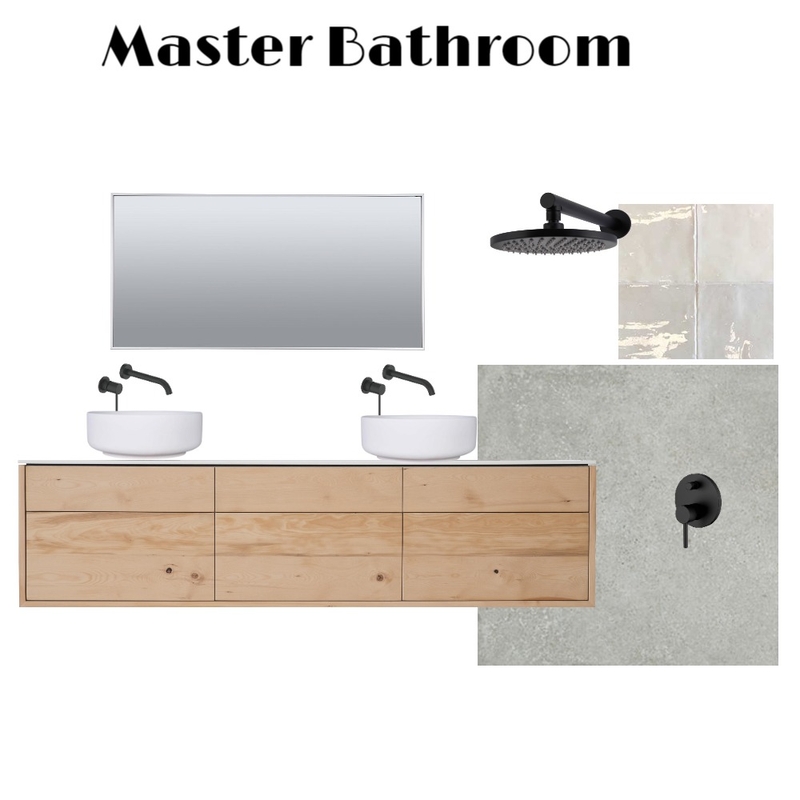 Aspera Master Bathroom Mood Board by Teagan Burns on Style Sourcebook