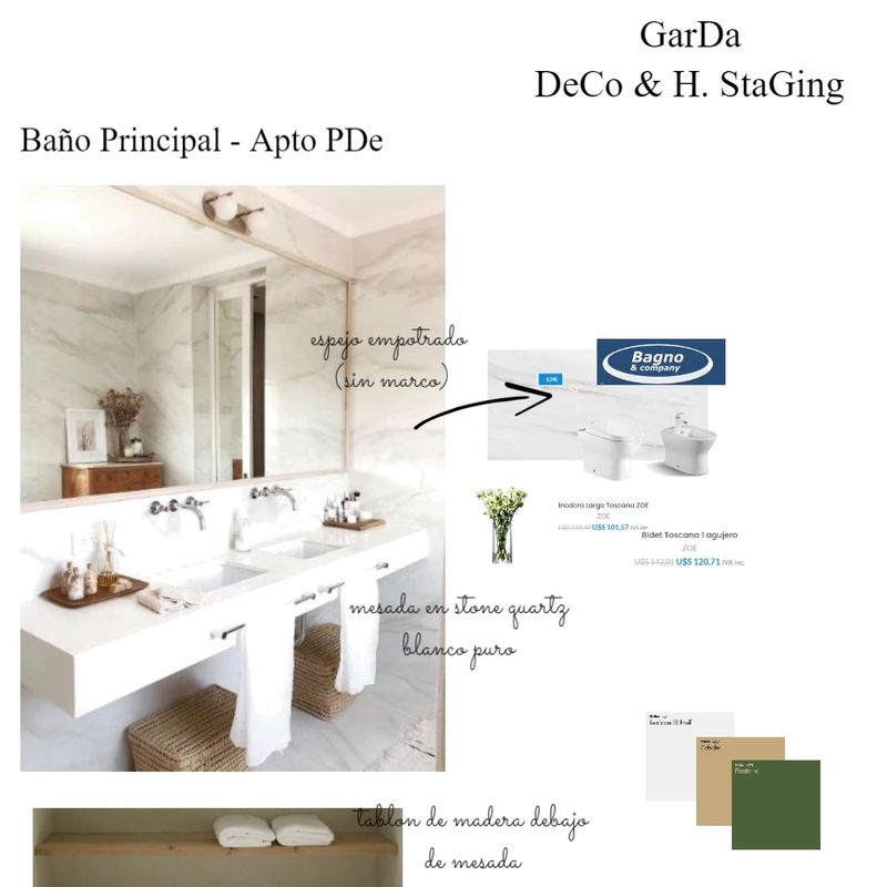 BAÑO PDE MAMA Mood Board by lmantegazza on Style Sourcebook