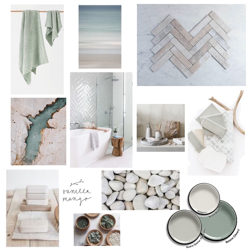 Chloes ensuite earthy tones Mood Board by Stone and Oak on Style Sourcebook