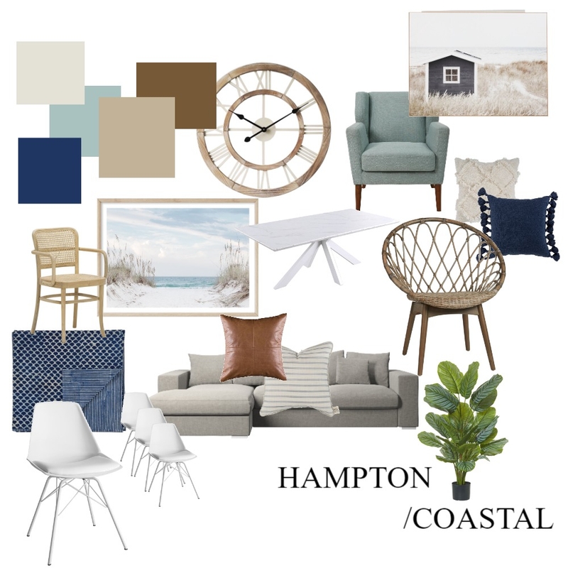 Hampton/Coastal Mood Board by chloecollins on Style Sourcebook