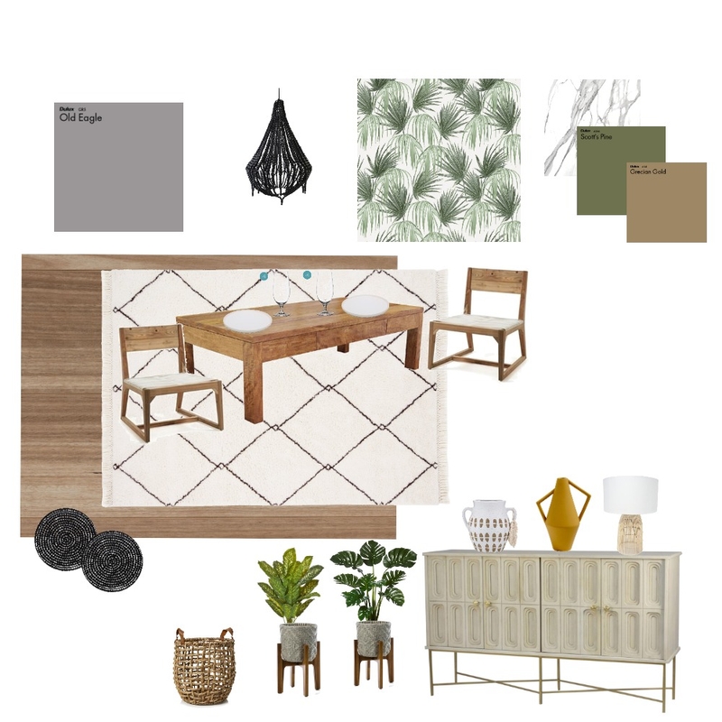 jungle dinning room Mood Board by Constanza Quintana on Style Sourcebook