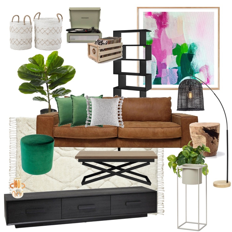 Green and Brown Mood Board by Shelley Lee on Style Sourcebook