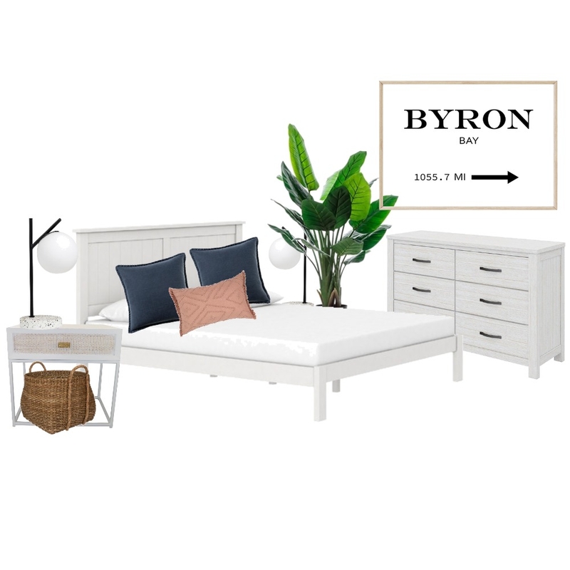 White Coastal Bedroom Mood Board by Shelley Lee on Style Sourcebook