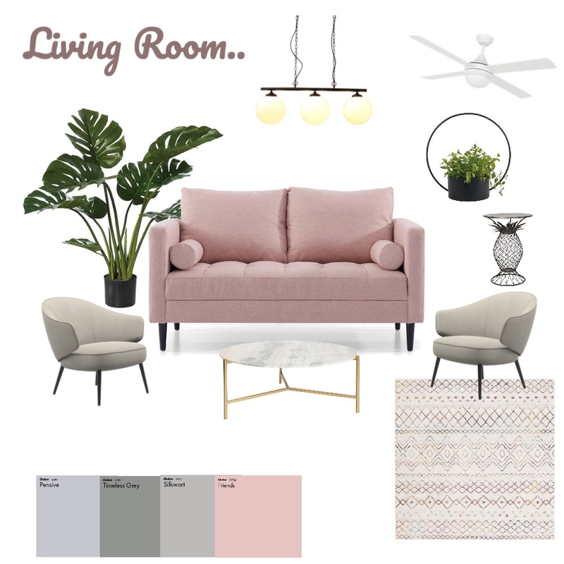 Living Room Mood Board by sylvia on Style Sourcebook