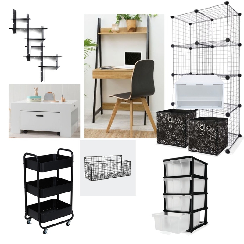 Boys Room B+W Mood Board by HomeStagingWaitaki on Style Sourcebook