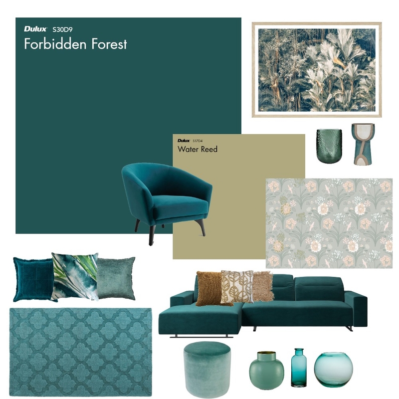 Emerald moodboard Mood Board by interiorology on Style Sourcebook