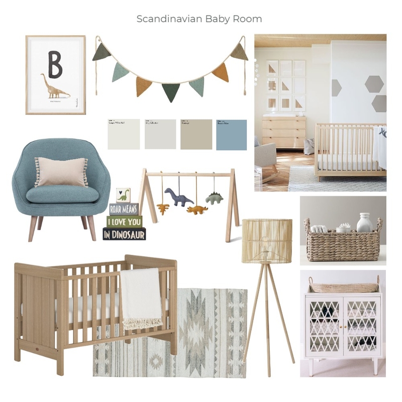 Baby Room Mood Board by Carolina Ernst on Style Sourcebook