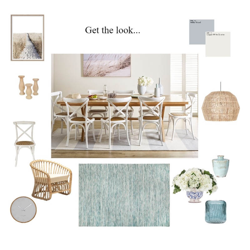 Hamptons Mood Board by Melissa Gullifer on Style Sourcebook