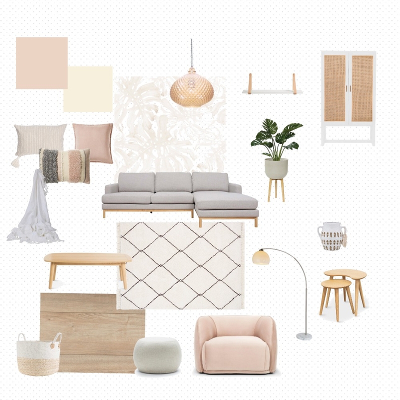 Scandi Living Room Mood Board by Jess Fernandez on Style Sourcebook