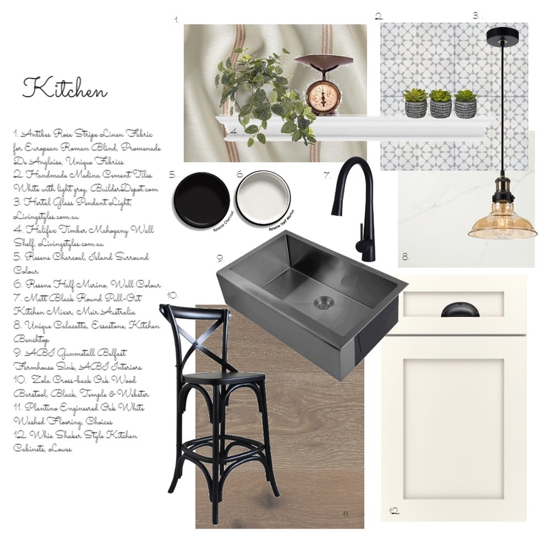 Kitchen Mood Board by tracetallnz on Style Sourcebook