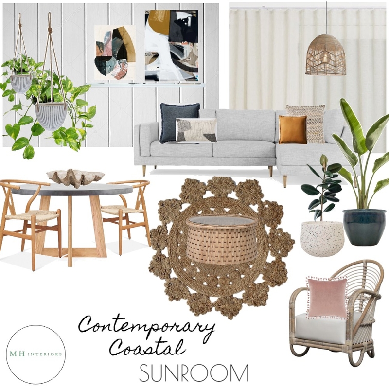 Contemporary Coastal Sunroom2 Mood Board by MichH on Style Sourcebook