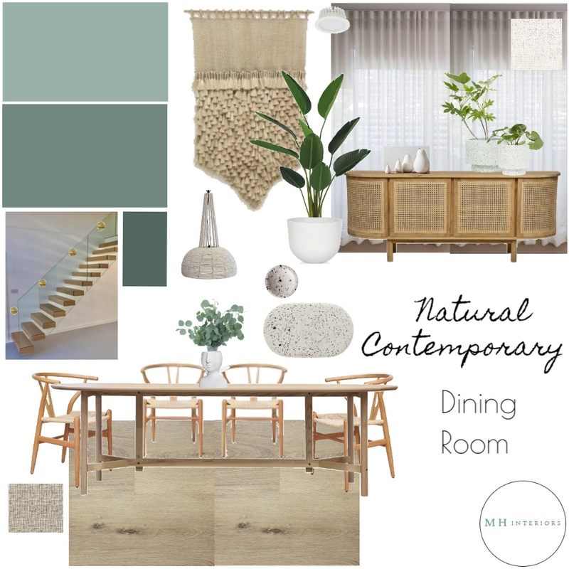 Module 9 Dining Room Mood Board by MichH on Style Sourcebook
