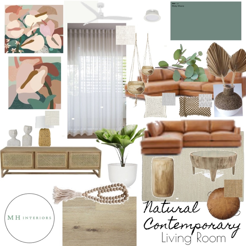 Module 9 Living Room Mood Board by MichH on Style Sourcebook