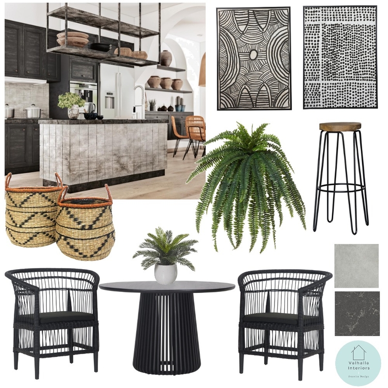 tribal kitchen Mood Board by Valhalla Interiors on Style Sourcebook