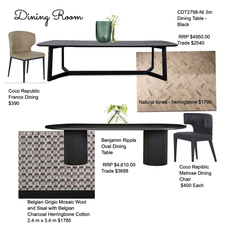 Dining Room - Angie Lim Mood Board by designsbyrita on Style Sourcebook