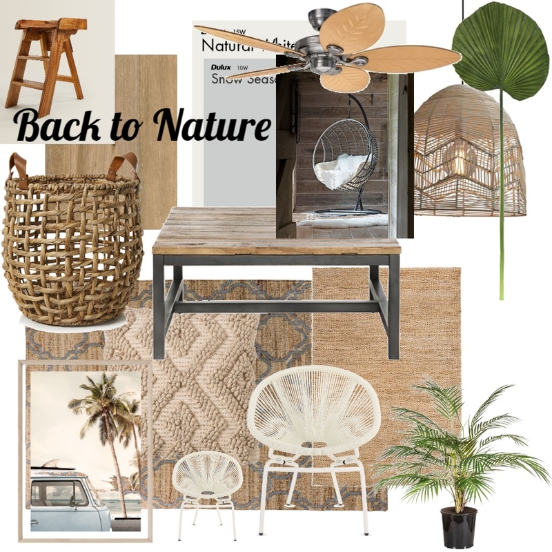 Back to Nature Mood Board by JillFarm on Style Sourcebook