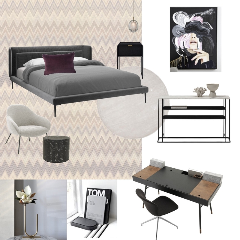 Sophie Bedroom Concept 2 Mood Board by Sophie Pearce on Style Sourcebook