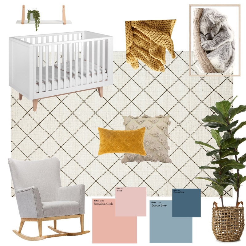 Nursery Mood Board by Shay on Style Sourcebook