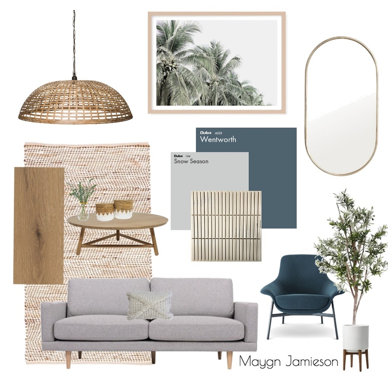 Tropical Mood Board by Maygn Jamieson on Style Sourcebook