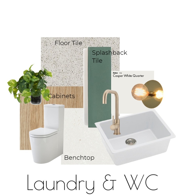 Laundry/WC Mood Board by saunders_project on Style Sourcebook