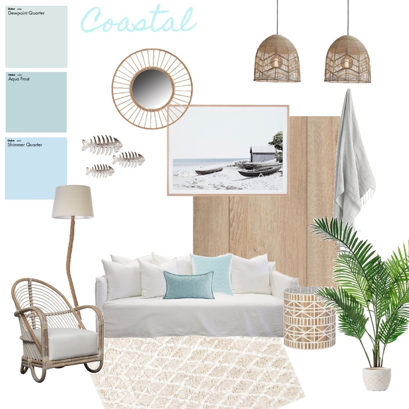 Coastal Mood Board by SezJ on Style Sourcebook