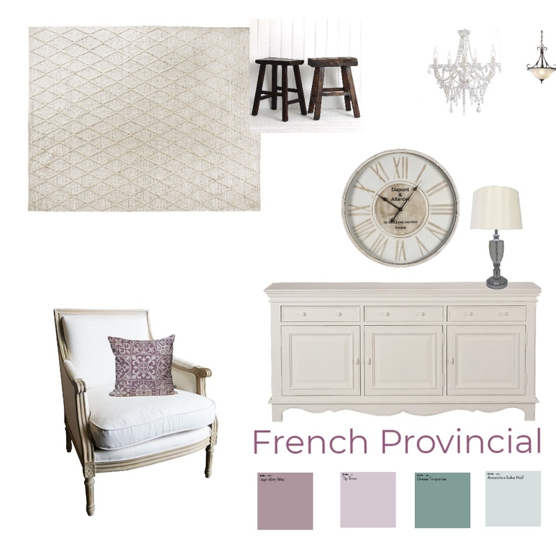 French Provincial Mood Board by Sue Sallabanks on Style Sourcebook