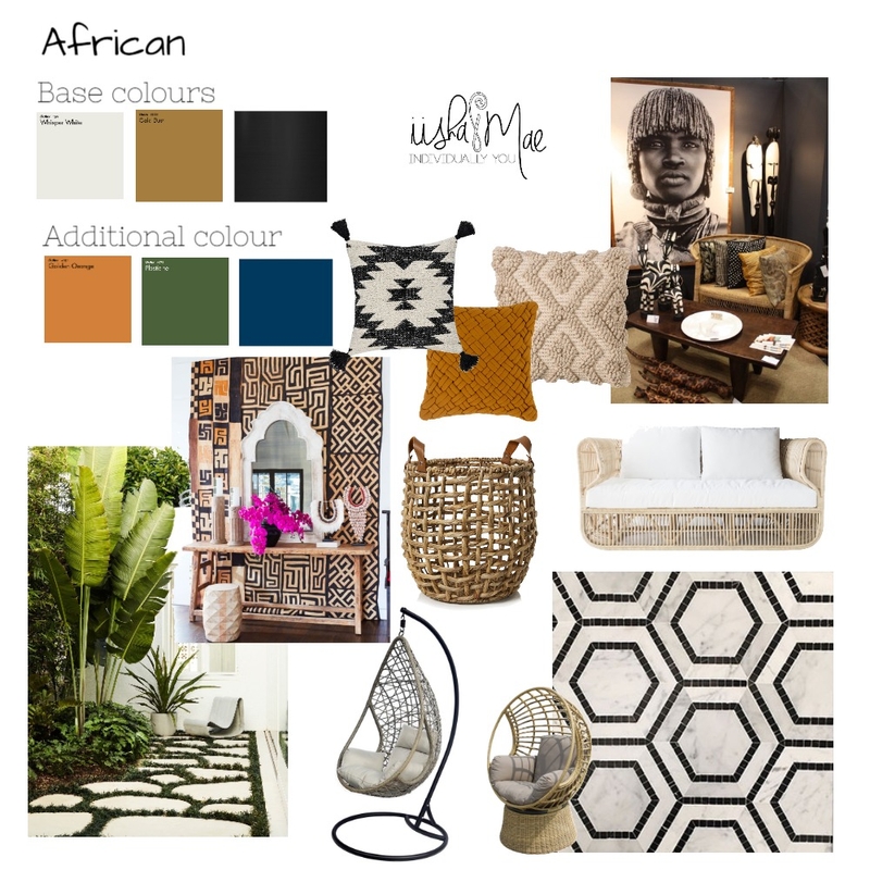 African style moodboard Mood Board by iisha Mae on Style Sourcebook