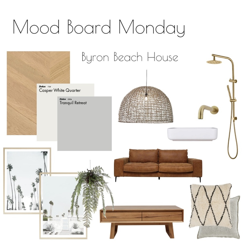 Byron Beach House Mood Board by caitlinballardst on Style Sourcebook