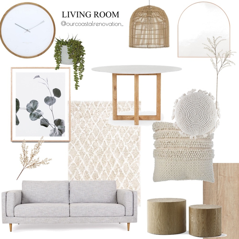 Living room Mood Board by Our Coastal Renovation on Style Sourcebook