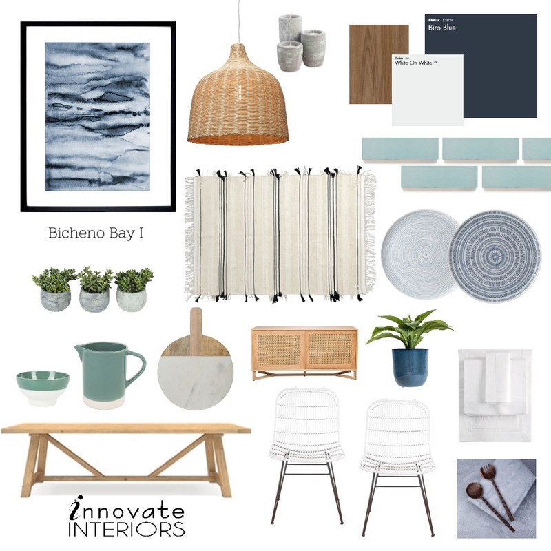 Innovate Interiors Bicheno Bay Dining Room Mood Board by Innovate Interiors on Style Sourcebook