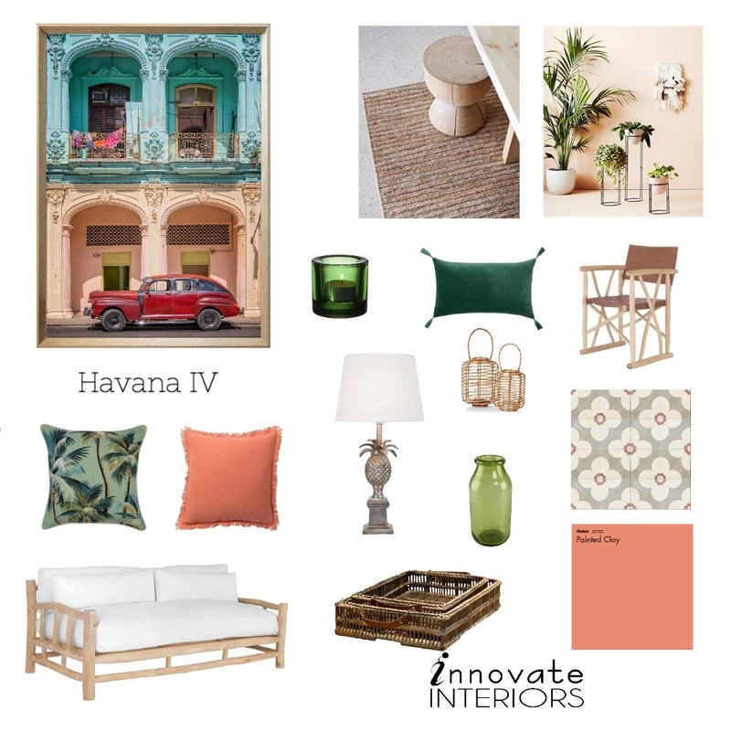 Havana Lounge Room Mood Board by Innovate Interiors on Style Sourcebook