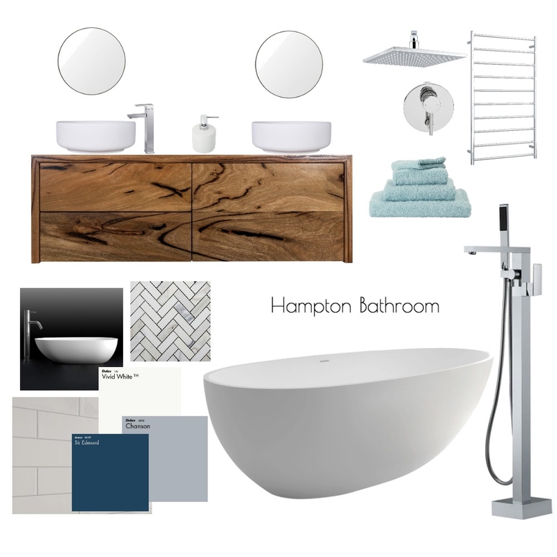 hampton bathroom Mood Board by jessiegarlick on Style Sourcebook