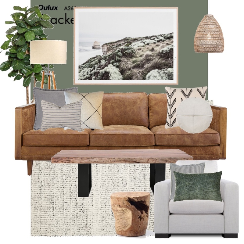 Australian Country Style Living Room Mood Board by MEGHAN ELIZABETH on Style Sourcebook