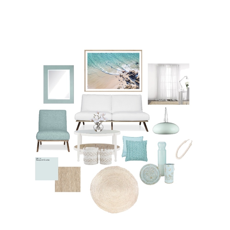 Coastal Bliss Mood Board by morganhampson on Style Sourcebook