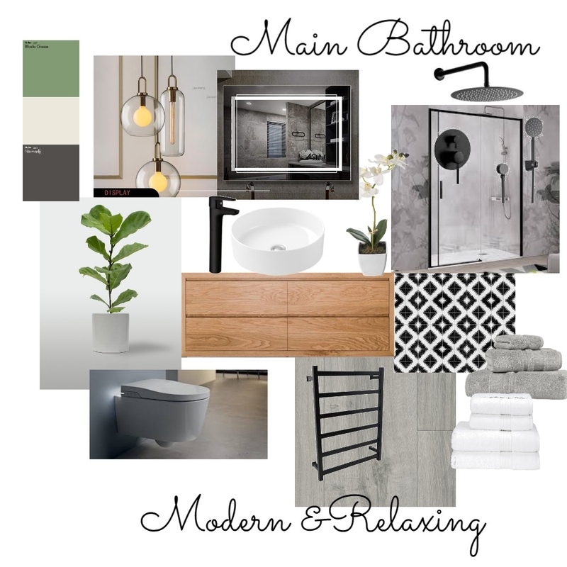 Baño de habitación principal Mood Board by undefined on Style Sourcebook